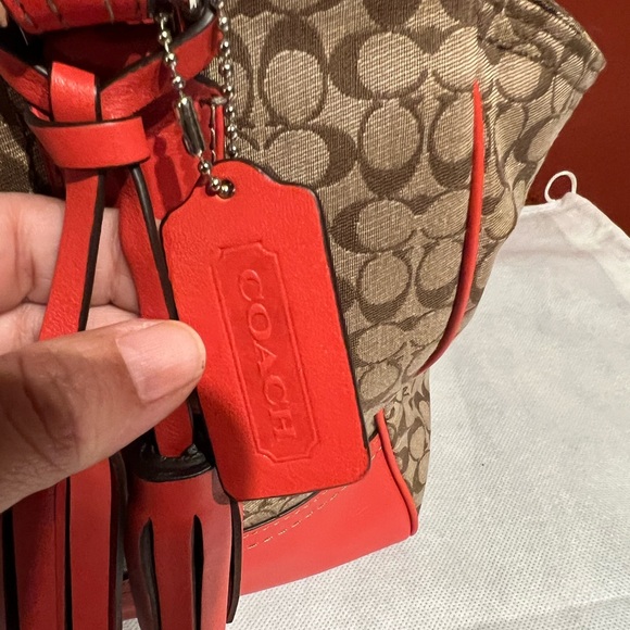 Coach Legacy Stripe Candace Carryall - Picture 2 of 7